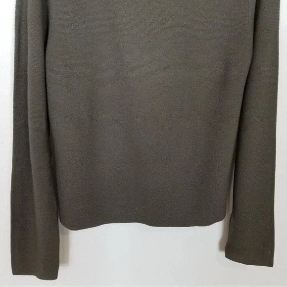 Eileen Fisher Brown Taupe Wool Sweater Size Large EUC - Picture 2 of 5